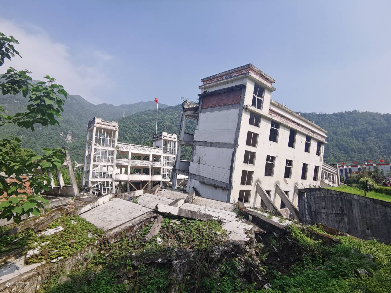 12汶川大地震十三周年纪念,我回资阳时特绕行映秀参观了遗址!