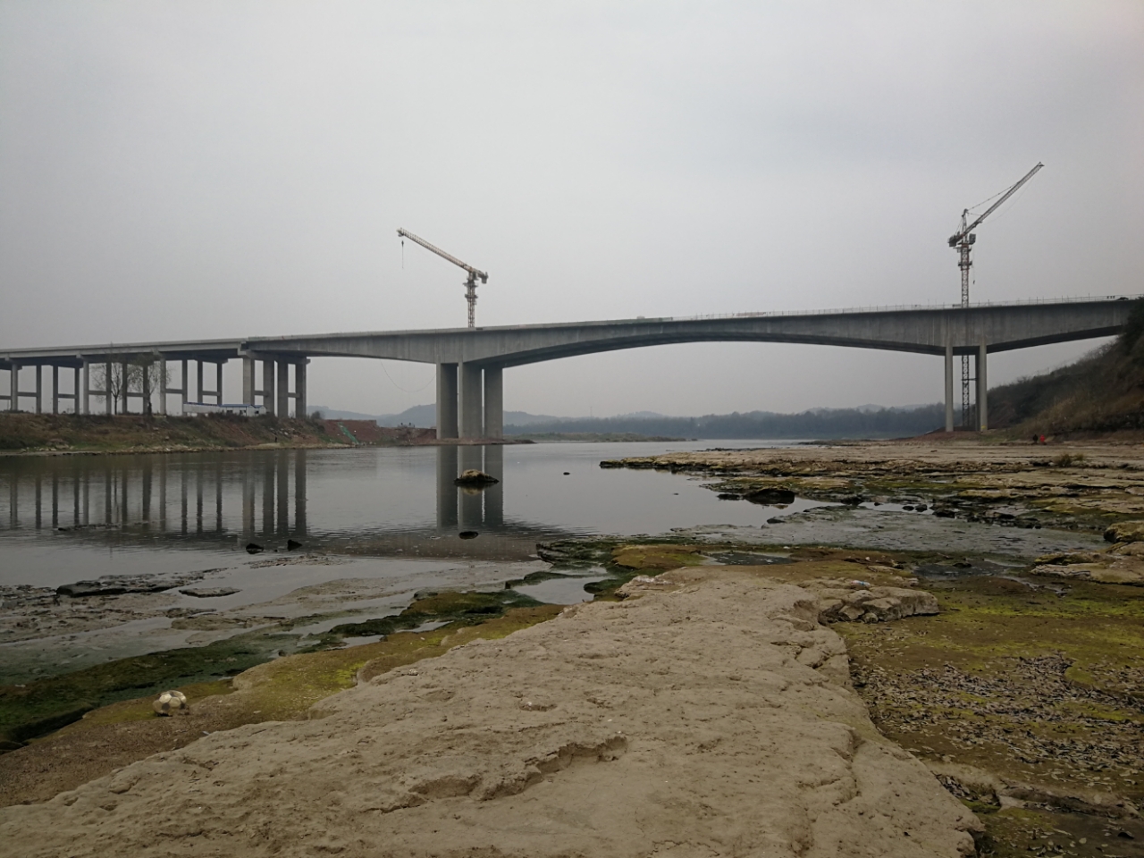 参观了高大上的成资渝高速沱江特大桥,巴适得很哦!