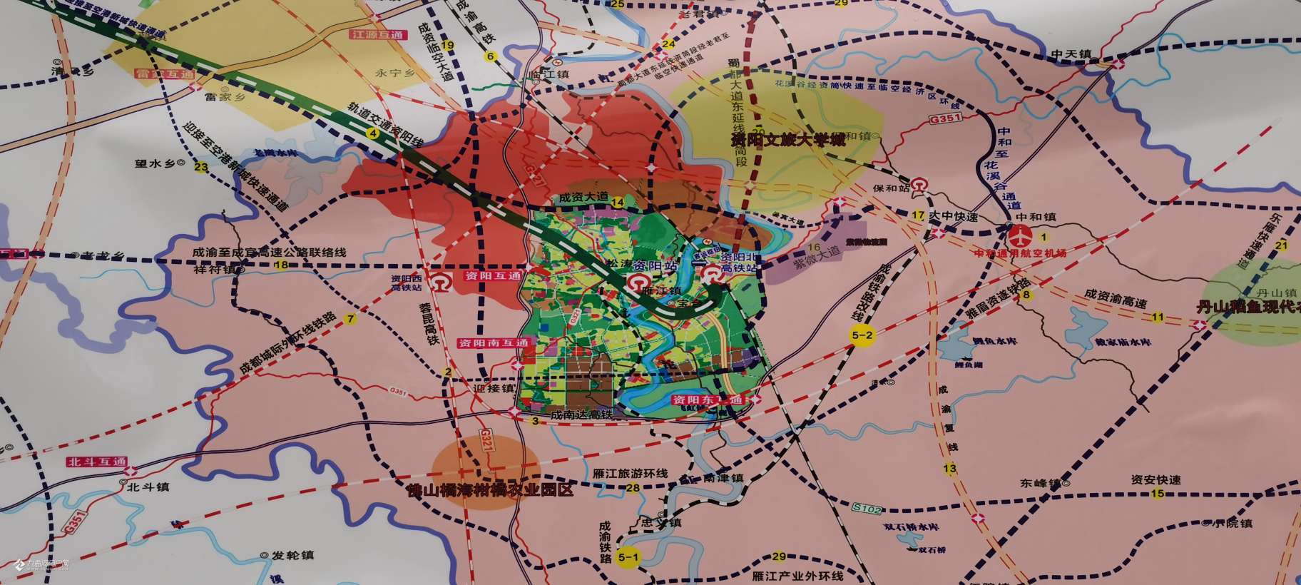 的资阳交通规划图 - 资阳九曲河门户网_资阳论坛_资阳城市生活门户